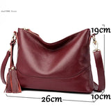 Leather Shoulder Bag Tote Crossbody Women Handbags Purses