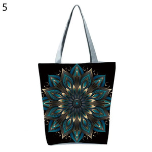 Bohemia Ethnic Print Large Capacity Shoulder Bag