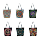 Bohemia Ethnic Print Large Capacity Shoulder Bag