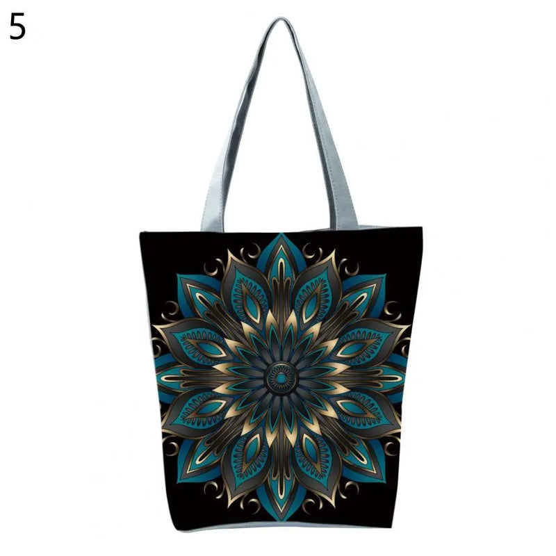 Bohemia Ethnic Print Large Capacity Shoulder Bag