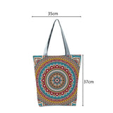 Bohemia Ethnic Print Large Capacity Shoulder Bag