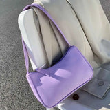 Retro PU Leather Top Handle Bag Women Shoulder Totes Underarm Vintage Handbag