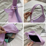 Retro Top Handle Bag PU Leather Shoulder Totes for Women