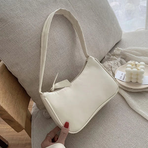 Retro Top Handle Bag PU Leather Shoulder Totes for Women