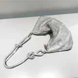 Rhinestones Evening Clutch Bag Crystal Diamonds Dinner Party Wedding Purses