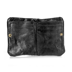Cowhide Bifold Wallet with Zipper for Boyfriend Halloween