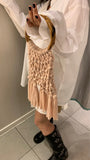 Vintage Tassel Shoulder Crossbody Bag Beach Knitted Handbags Purse
