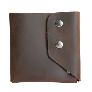 Slim Leather Men Wallets Thread Wallet for Men