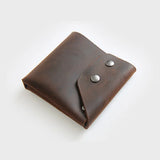 Slim Leather Men Wallets Thread Wallet for Men