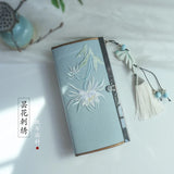 Ancient Chinese Style Embroidered Ladies Clutch Wallet