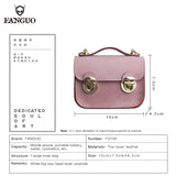 Leather Card Wallet Mini Shoulder Bag Crossbody Coin Purse
