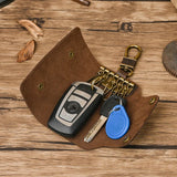 Personalised Leather Key Chain Holder for Men