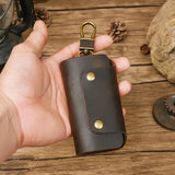 Personalised Leather Key Chain Holder for Men