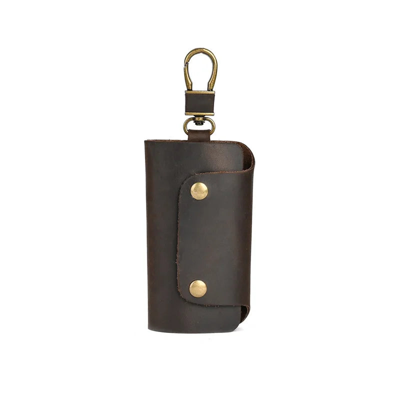 Personalised Leather Key Chain Holder for Men