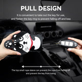 Leather Key Wallet Car Key Holder Keys Case Key Organizer Keychain Keyring