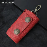 Leather Key box DIY keychain Housekeeper Key Pocket Organizer