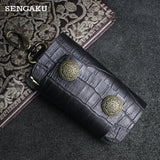 Leather Key box DIY keychain Housekeeper Key Pocket Organizer