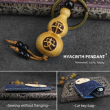 Leather Smart Key Bag Pull-type Key Pocket