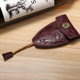 Leather Key Holder Retro Home Key Pack Multi-function Car Key Case