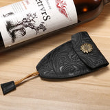 Leather Key Holder Retro Home Key Pack Multi-function Car Key Case