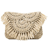 Hand-woven Bag Holiday Beach Girl Bag Straw Woven Handbag