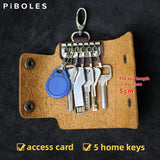 Retro Leather Car Key Pouch Holder