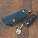 Retro Leather Key Holder Wallet for Men