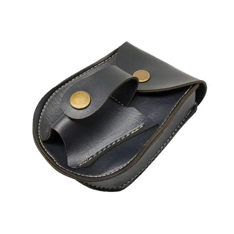 Leather 2 In 1 Slingshot Catapult Steel Balls Bag Pouch Holder