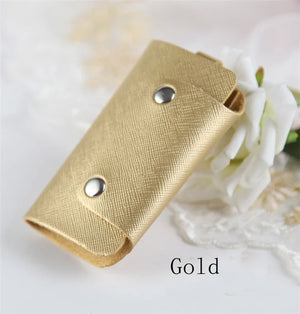 Key Wallet Men Holder Keychain Pouch Purse Zipper Housekeeper Car Small Key Case