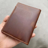 Genuine Leather Japan Passport Cover for Men