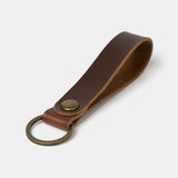 Leather Key Holder Keychain Housekeeper Key Ring Wallet