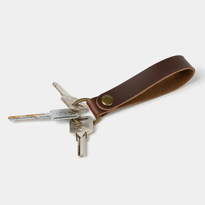 Leather Key Holder Keychain Housekeeper Key Ring Wallet