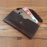 Smartphone Clutch Wallet Vintage Leather Women's Wallet
