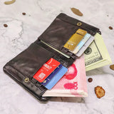 Vintage Tan Leather Men's Wallet