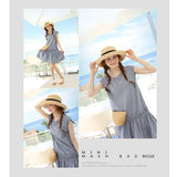 Summer Straw Beach Bags Rattan Woven Crossbody Bag Bohemian Handbag