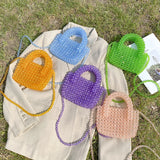 Multi-Color Beads Bag Women's Crystal Handbag