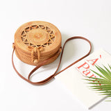 Round Straw Bag Handbags Women Summer Rattan Bag KL429