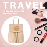 Straw Backpack Summer Beach Rattan School Bag for Women
