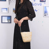 Grass Women Bag with Mobile Purse
