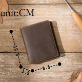 Men's Crazy Horse Leather Wallet