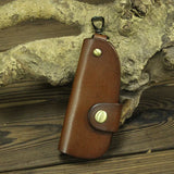Genuine Leather Key Case Car Key Holder Key Chain