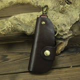 Genuine Leather Key Case Car Key Holder Key Chain