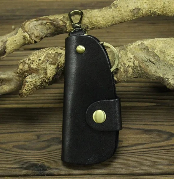 Genuine Leather Key Case Car Key Holder Key Chain