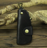 Genuine Leather Key Case Car Key Holder Key Chain