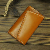 Leather Key Case Car Key Chain Holder