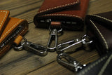 Leather Key Case Car Key Chain Holder