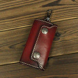 Leather Key Case Car Key Chain Key Holders