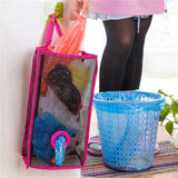 Hanging Kitchen Garbage Bag Storage Retro