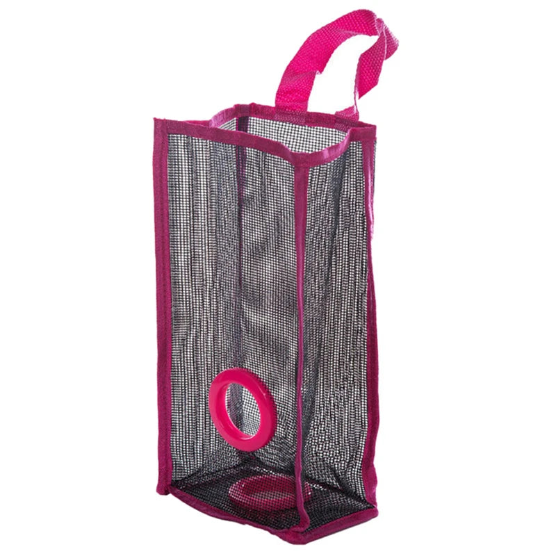 Hanging Kitchen Garbage Bag Storage Retro