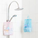 Mesh Hanging Storage Bag Kitchen Bathroom Organizer 1PC